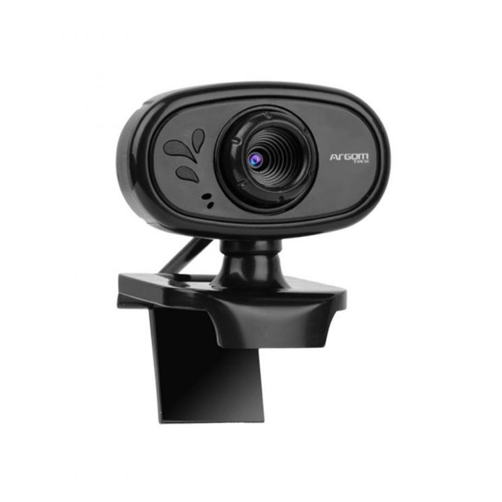 CAMARA WEBCAM ARGOM CAM20 ARG-WC-9120BK 720P/HD/360ų NEGRO